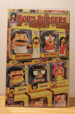 Bob s Burgers #1 SDCC 2015 PX Previews Exclusive Wong Variant NM   LTD 3000