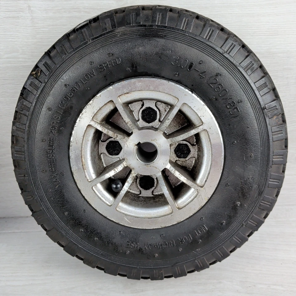 Par de piezas de repuesto para ruedas traseras Excel Galaxy Van Os Mobility Scooter Foto 2 de 4