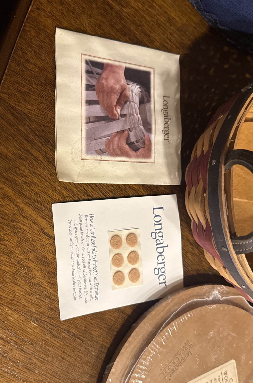 Limited Edition Longaberger U.s. Presidential Inaugural Basket 2005