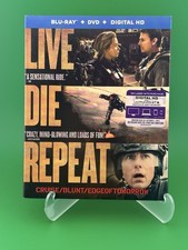 Edge of Tomorrow Blu-ray 2014 Tom Cruise - Emily Blount - NO DIGITAL