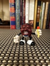 Vintage 1987 The California Raisins Figure Singing Microphone Calrab Toy Retro