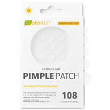 Pimple Patches for Face, 5 Sizes 8,10,12,14,16Mm 108 Pcs Acne Patches Hydrocollo