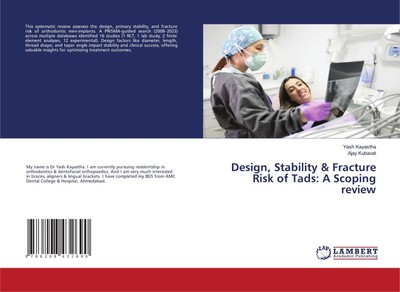 Design, Stability & Fracture Risk of Tads: A Scoping review Kayastha (u. a.)