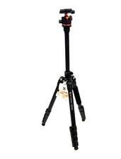 K F Concept 275A5 Tripod 196cm/77'' Black Photo Camera Stand Bag