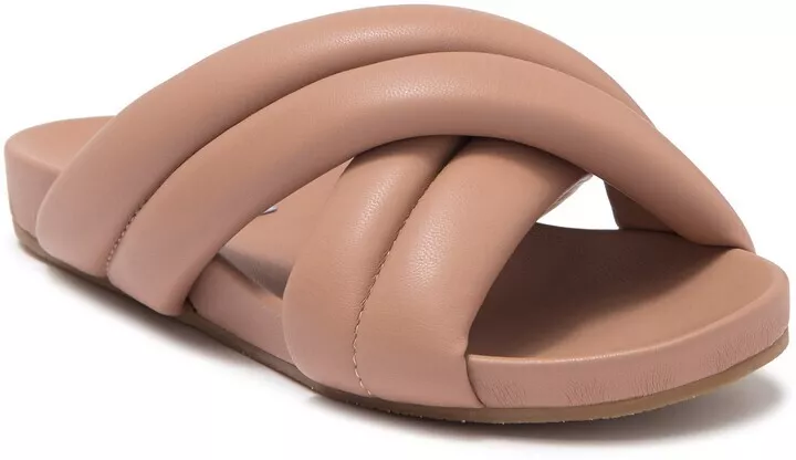 STEVE MADDEN Tucson Slide Sandal Tan Size Women 9 NEW 89
