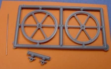 O SCALE /On3/On30 48" SHEAVE PULLEY WITH BEARINGS TICHY DETAIL PART #2098