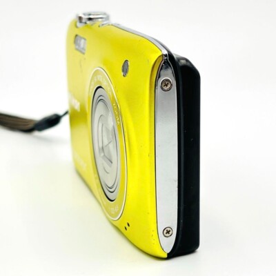 Nikon Digital Camera Citrus Yellow CoolPix S3100 5.0x Optical Zoom