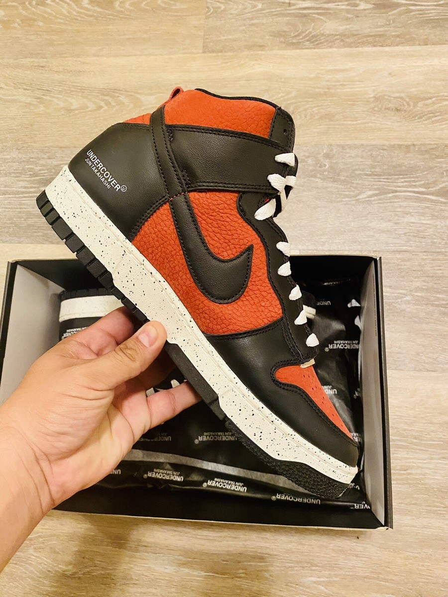 Nike x Undercover Dunk High 1985 'UBA' Gym Red Black White DD9401