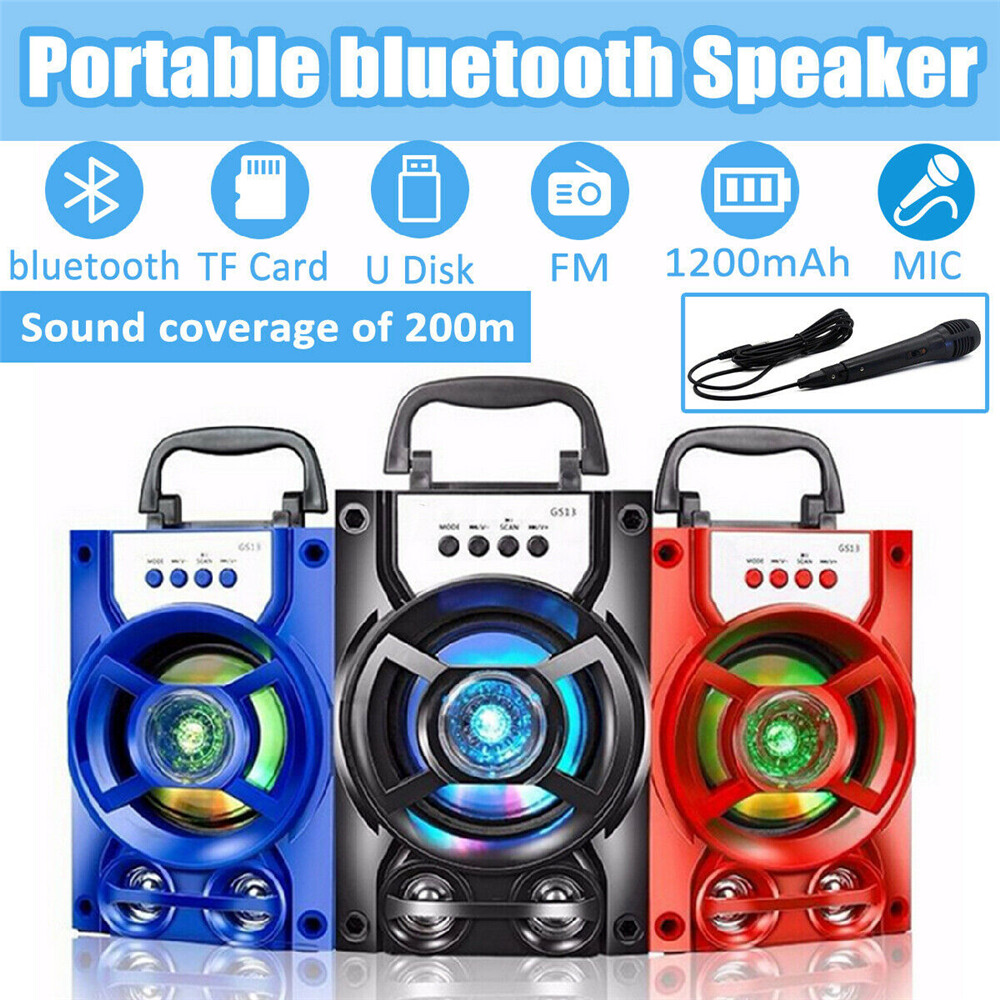 itek bluetooth speaker with karaoke mic