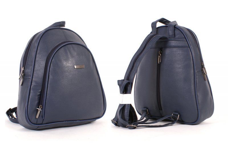 Women/ Ladies Girls Grain Real Leather Small Soft Backpack Rucksack Shoulder bag image 2