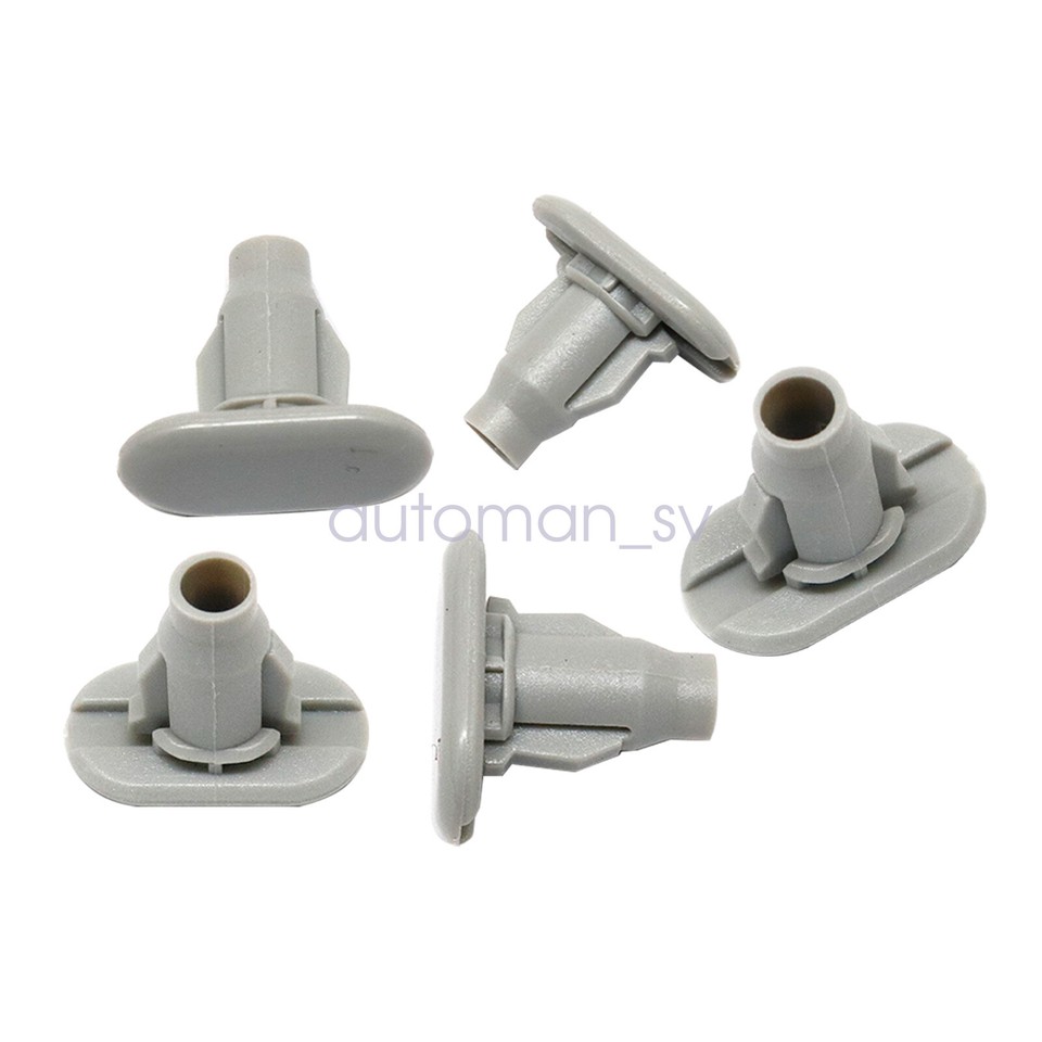 Set mollette ganci per fissaggio modanatura su fiancate fiat 500 in