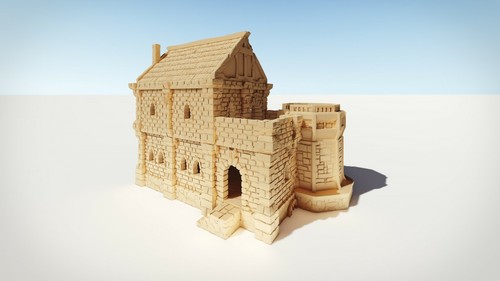 Roleplay 25mm 28mm Scenery D&D Wargame - Nobles House - 第 1/9 張圖片