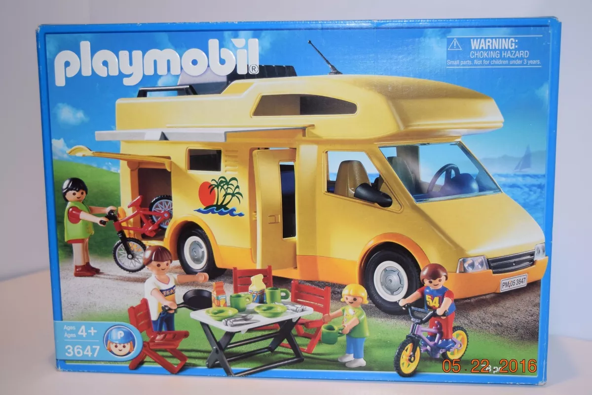 6671 - Playmobil Summer Fun - Famille avec camping-car Playmobil