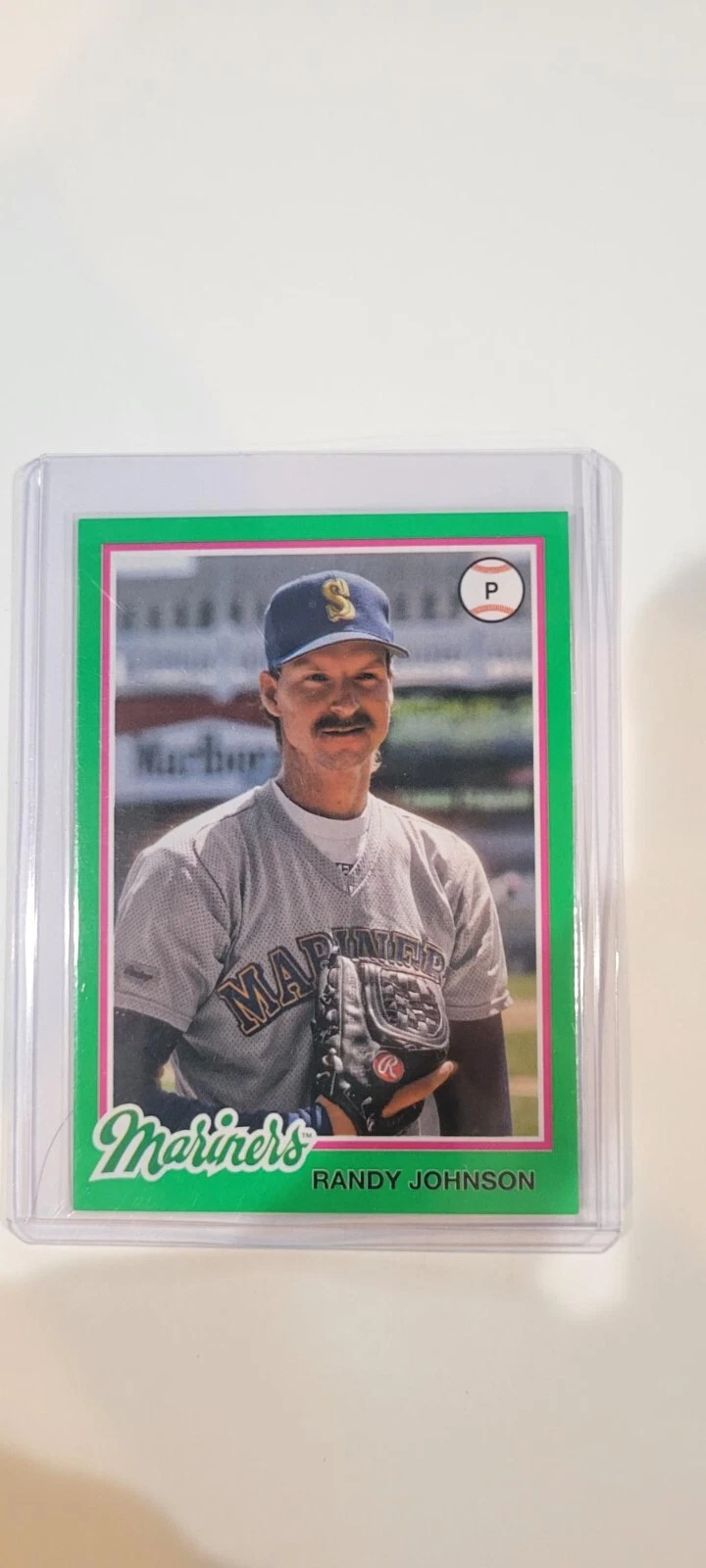 2022 Topps Archives #175 Randy Johnson   Green 52 /125