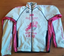Women  Small JL Velo Zip Las Vegas Vomens Racing Every Kid a Bike Cycling Jacket