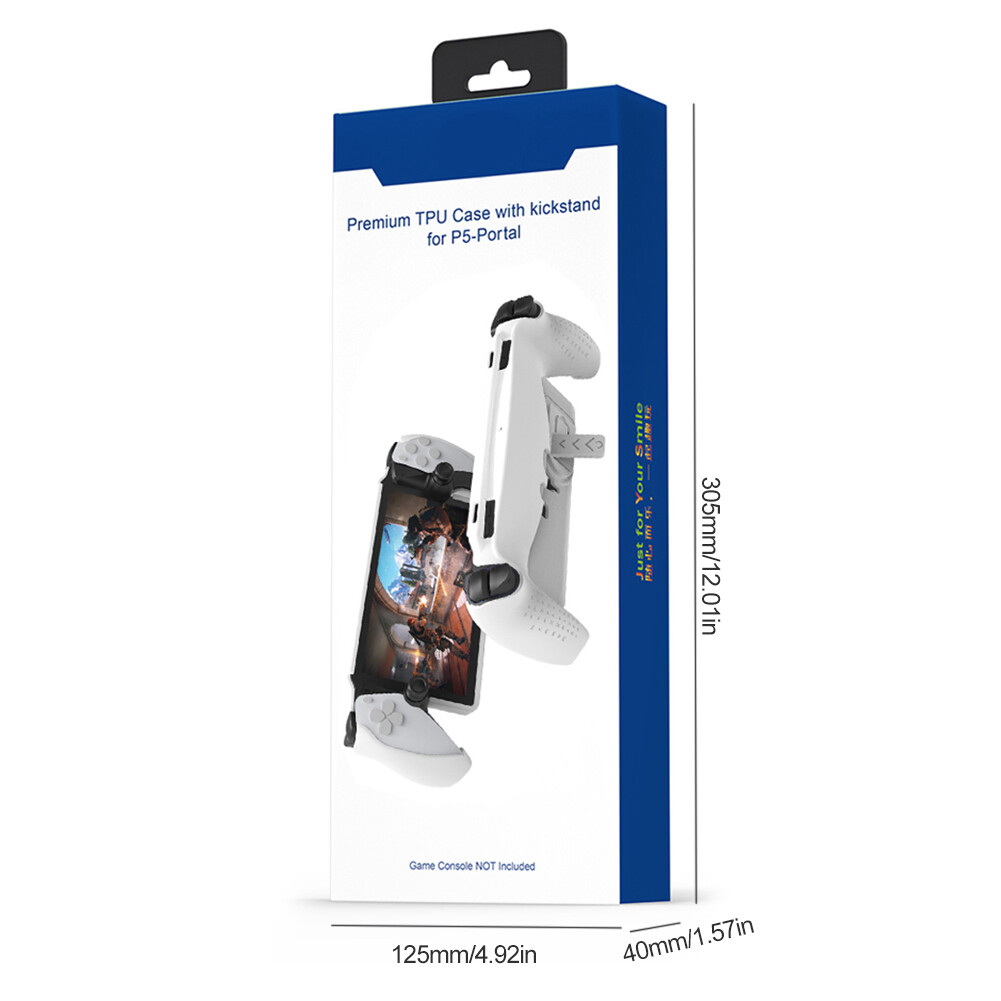 TPU Protective Case Cover with Stand Protection Sleeve for PS5 Portal