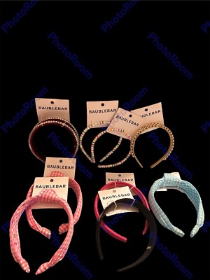 BAUBLERAR GIRLS HEADBANDS 9 DIFFERENT COLORS & STYLES EACH SOLD SEPARATELY!