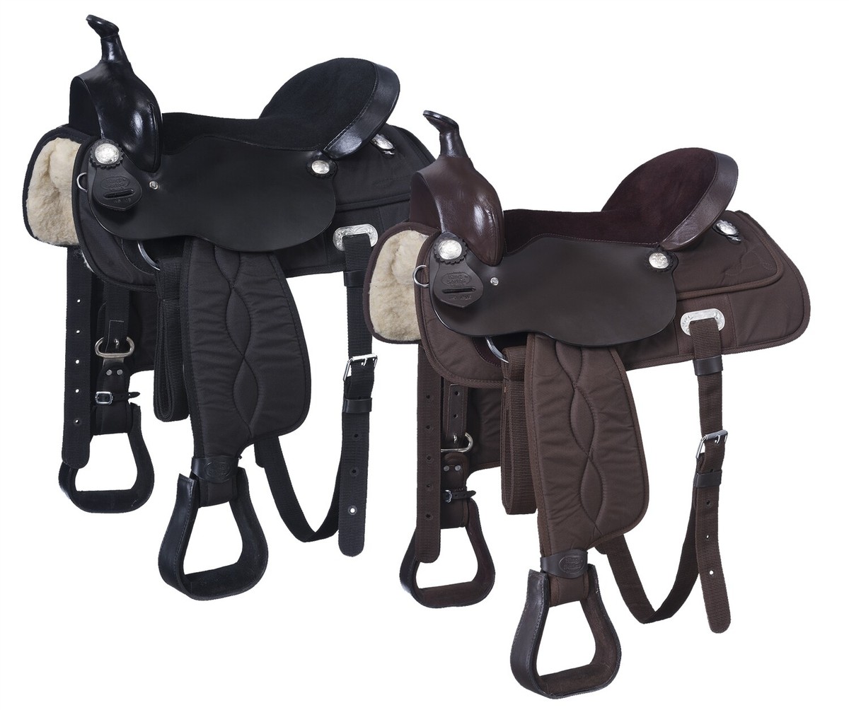 Western Saddle Black Authentic Saddle Barstool | Black Forest Decor