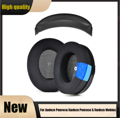 Cooling Gel Ear Pads Headband For Audeze Penrose/Penrose X/ Mobius Headphones
