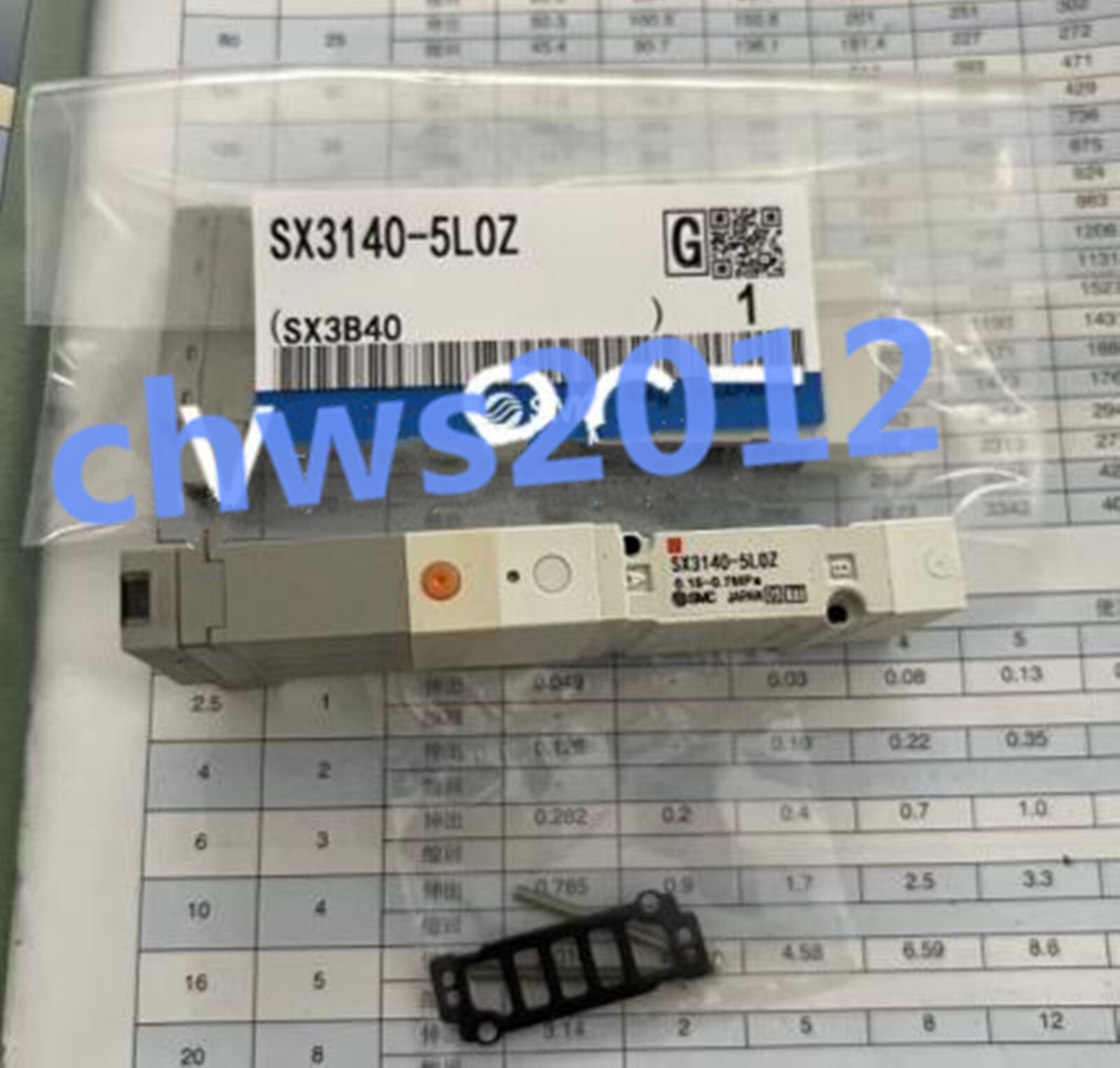 Électrovanne SMC SX3140-5LOZD - Neuf Sous Emballage - Envoi Rapide