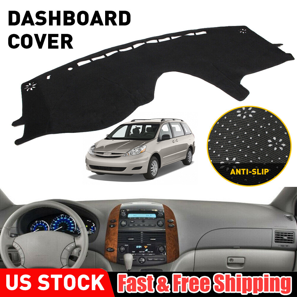 For 2004-2010 Toyota Sienna Dash Cover Dash Mat Dashmat Pad Car