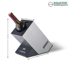 Equator Single Bottle Chiller in Stainless Steel