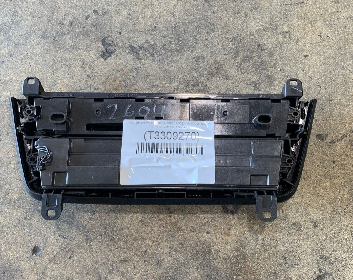 2012-2017 BMW 328i Radio Control Ac Heater Temperature Panel OEM  