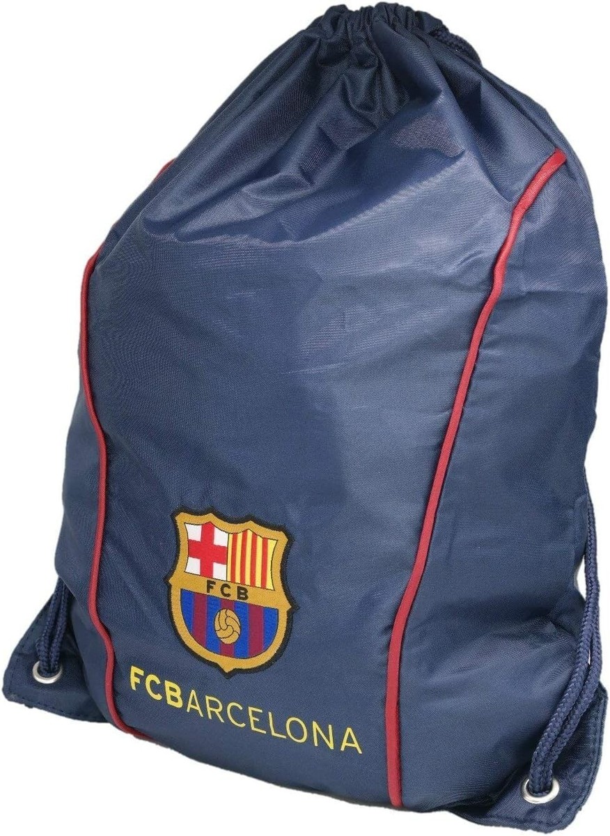 FC Barcelona GYM Sack BAG Drawstring Backpack Cinch Bag