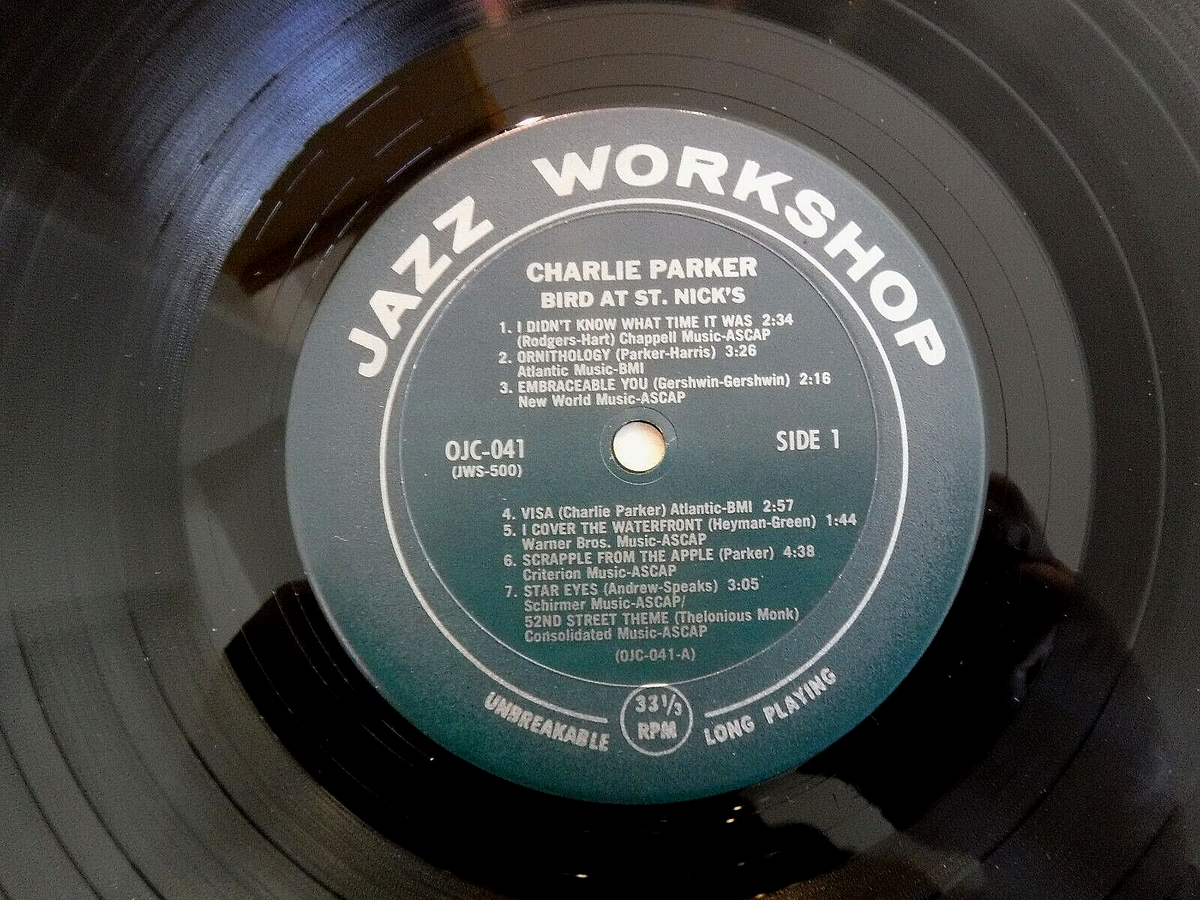 Vtg 1957 Charlie Parker 