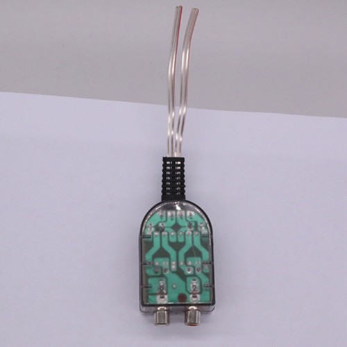 Car Stereo Radio Speaker Output High To Low RCA Cable Audio Converter Adapter - Picture 7 of 7