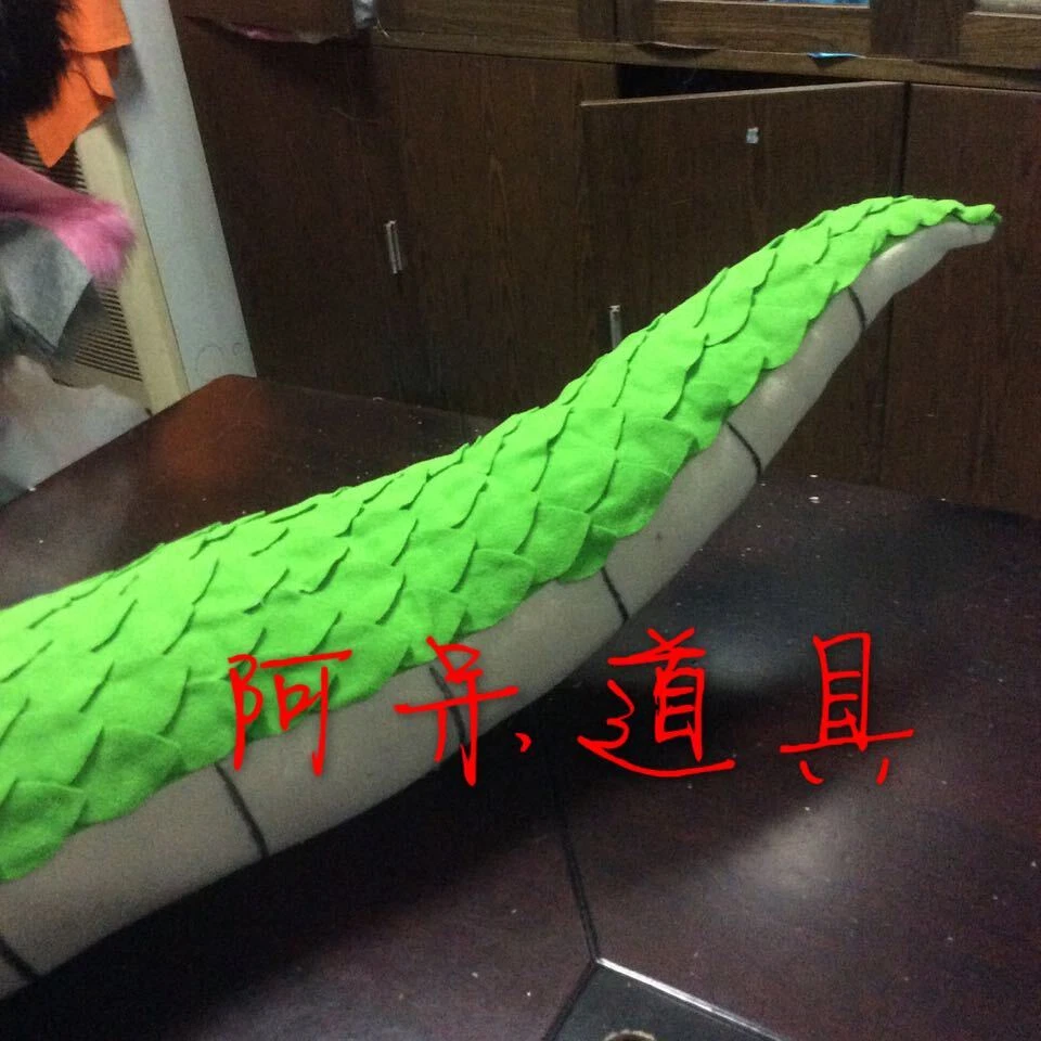 Anime Miss Kobayashi's Dragon Maid Tohru Cosplay Plush Tail Accessories Props  - Image 3 of 4