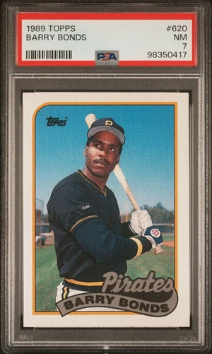 Barry Bonds 1989 Topps #620 PSA 7