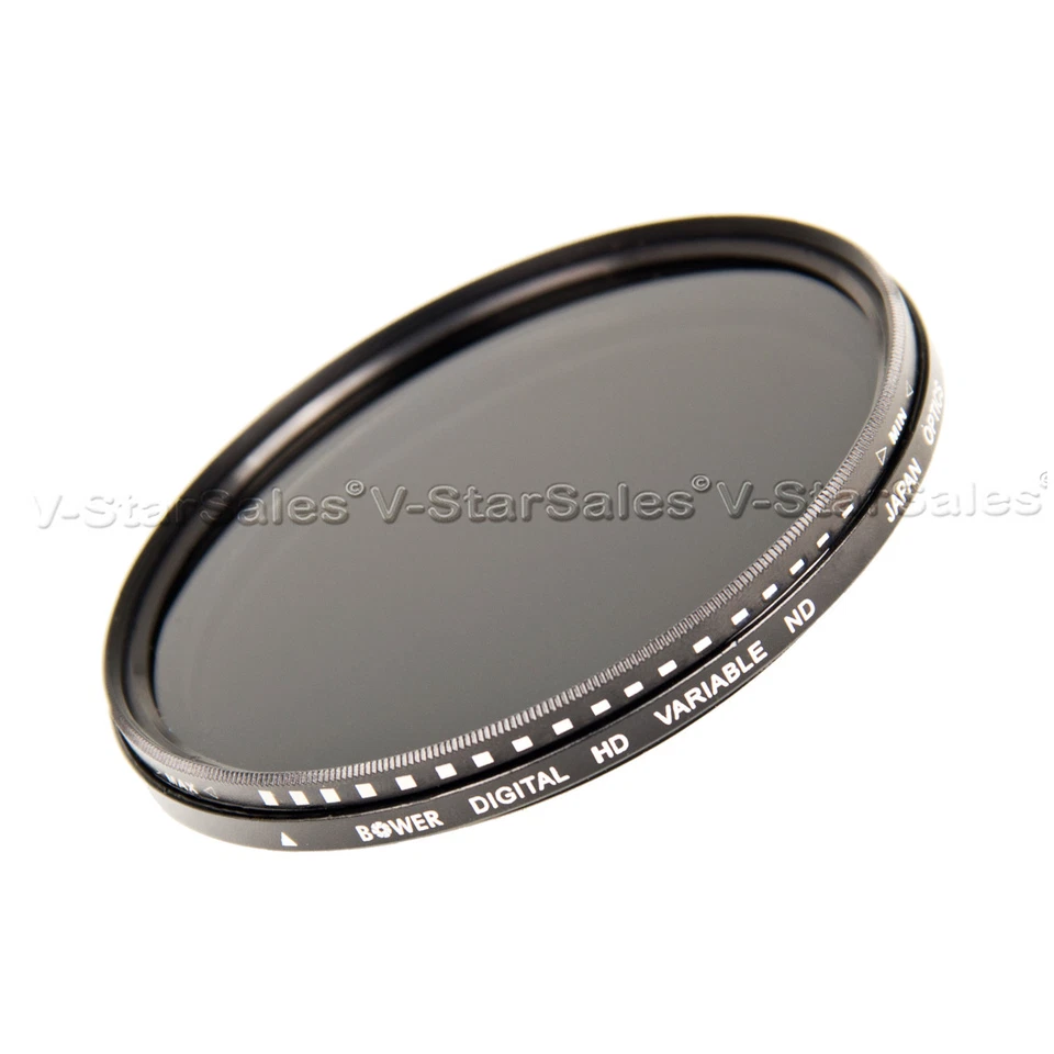 Bower 55mm Variable Neutral Density Fader NDX Filter ND2 to ND1000 FN55 - Image 2 of 4