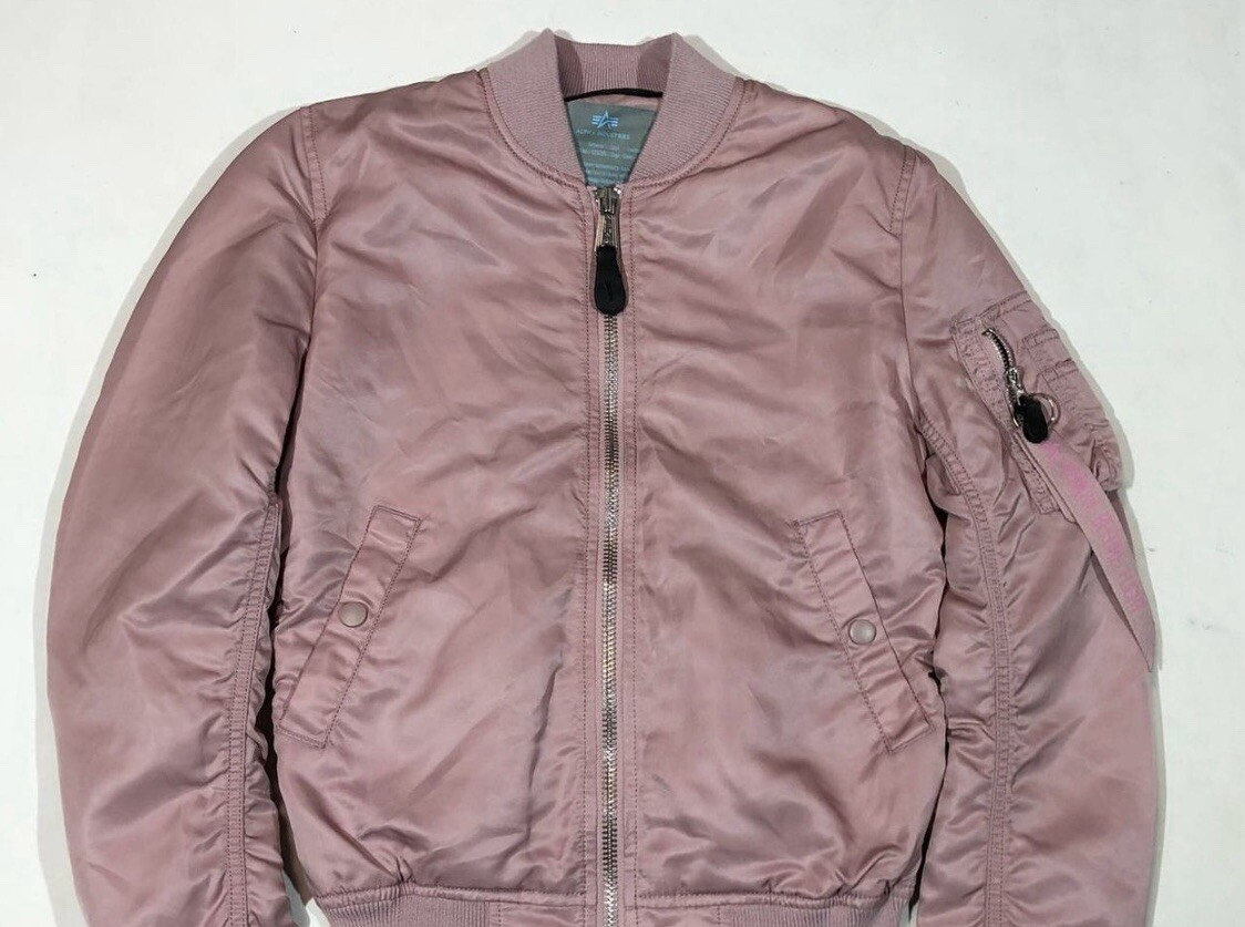ジャケット・アウター type n2b ma1 flight bomber jacket pink type n2b ma1 flight bomber jacket pink - メルカリ