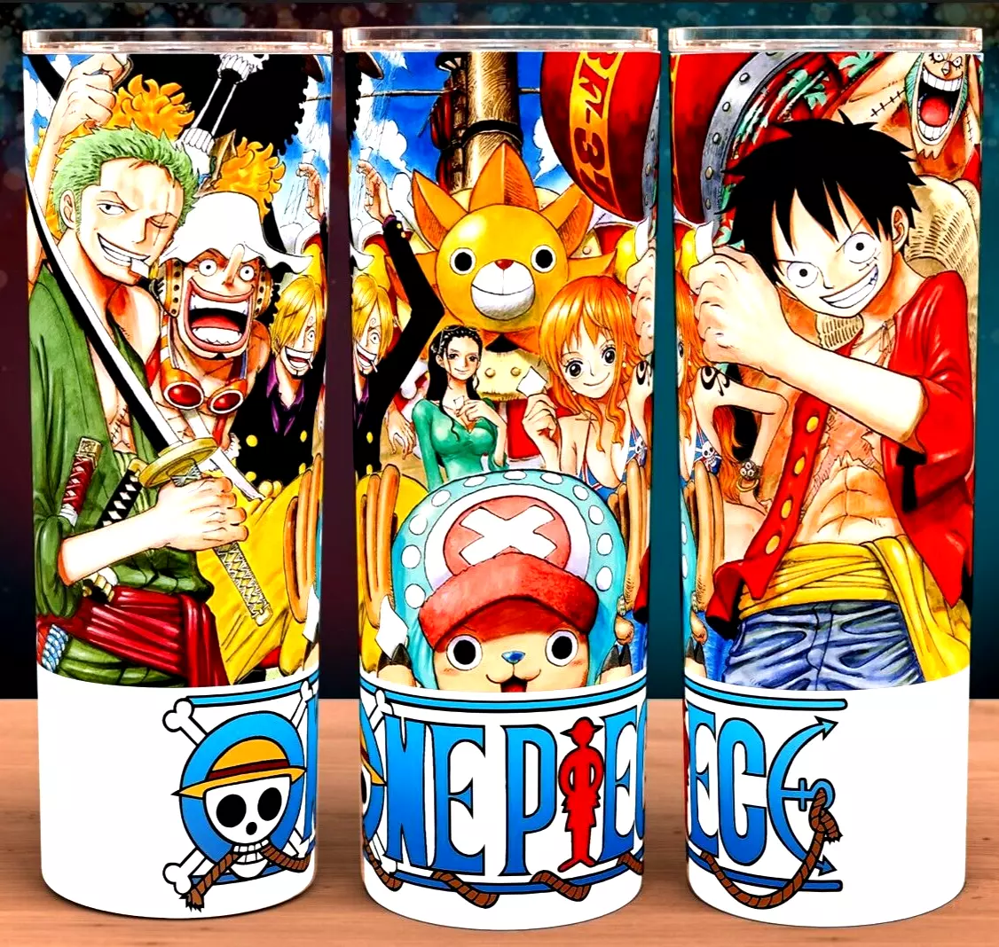 One Piece Monkey D Luffy Anime Cup Mug Tumbler Cup 20oz