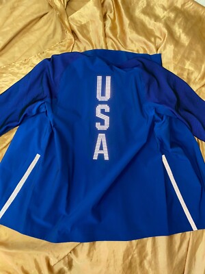 Nike Team USA Olympics Jacket - Paralympics Zip Flex Track Nike Team USA Olympics Jacket - Paralympics Zip Flex Track
