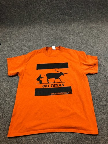 Gildan Graphic T-Shirt Burnt Orange Men 