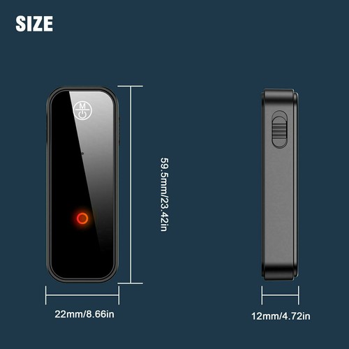 Wireless USB Bluetooth 5.0 Transmitter Receiver 2in1 Audio Adapter 3.5mm Aux Car - Afbeelding 9 van 9