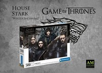 Clementoni - Game Of Thrones Puzzle - House Stark 500 Teile - Neu/Ovp Got
