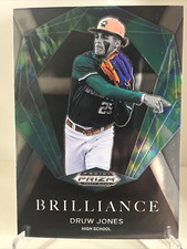 2022 Prizm Draft Picks Brilliance Druw Jones #BR-DJ Diamondbacks