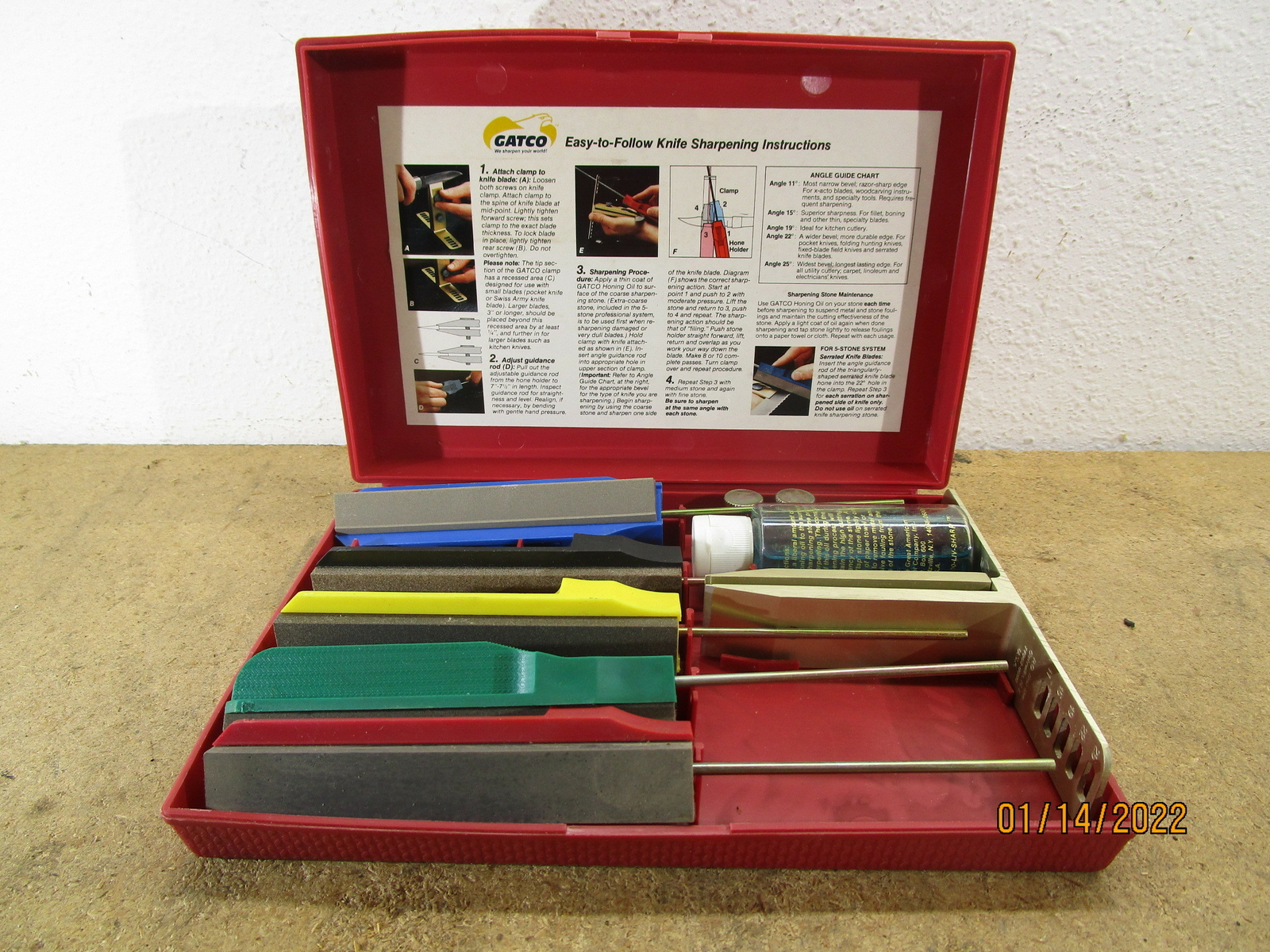 Hoffritz Gatco Knife Sharpening Kit eBay