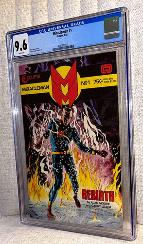 Miracleman #1, CGC 9.6, White Pages
