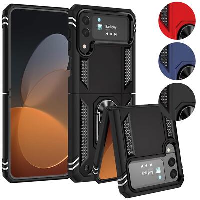 Hybrid Case für Samsung Galaxy Z Flip 4 Hülle Armor Outdoor Handy Schutzhülle