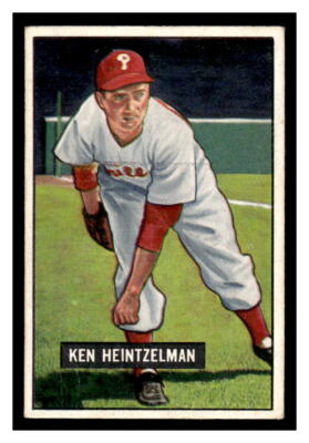 1951 Bowman Baseball #147 Ken Heintzelman      127E-03