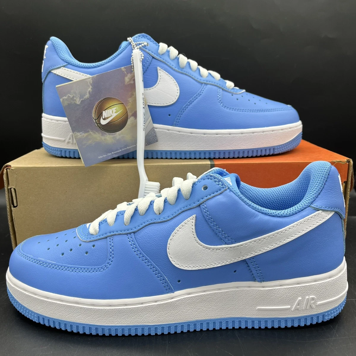 Nike Air Force 1 Low x Louis Vuitton University Blue - Men's Size 9.5