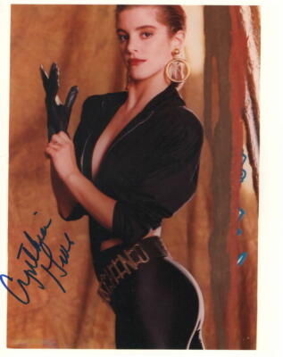 CYNTHIA GIBB SIGNED AUTOGRAPH 8X10 PHOTO - FAME, YOUNGBLOOD, DEATH