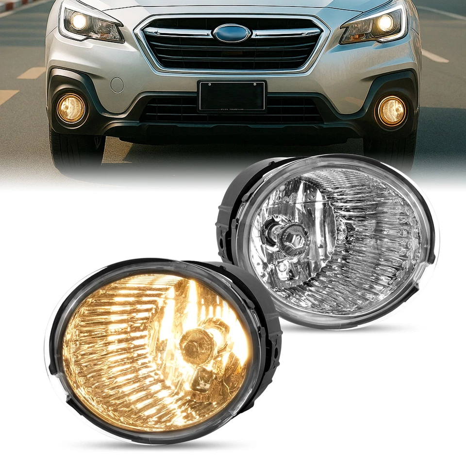 Fog Lights Driving Lamps For Subaru Outback 2013 2014 2015 2016 2017 2018 2019 Foto 2 de 4