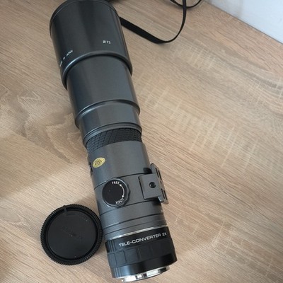 Sigma 400mm f/5.6 Telephoto für Minolta / inkl. Soligor C/D7 AF Tele-Convereter