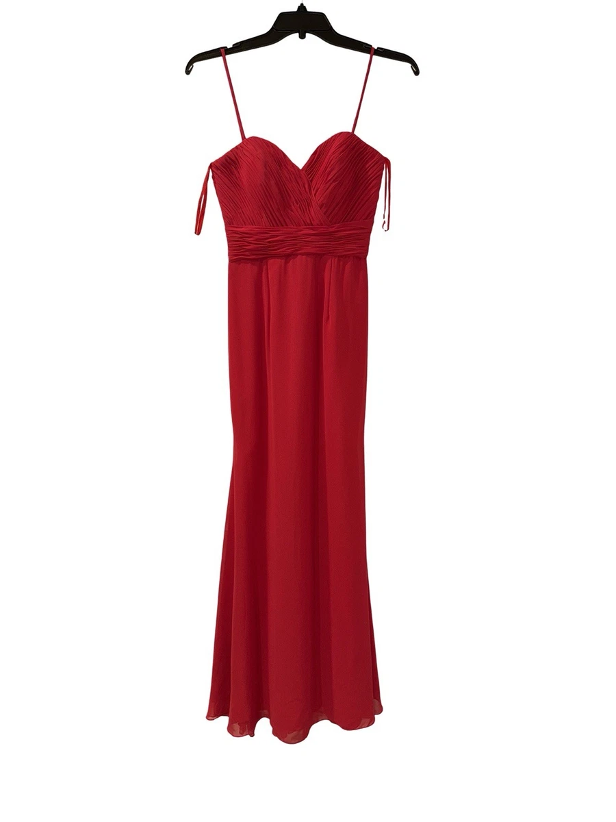 Unbranded Chiffon Red Bridesmaid Dresses for sale | eBay