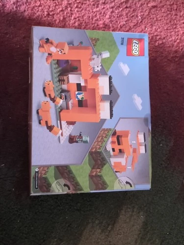 LEGO Minecraft The Fox Lodge (21178) – Brand New, Sealed